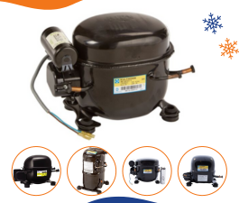 Kulthorn AZ3414Y-151B Compressor 1518 BTU 115V 1PH 60Hz R513A RSIR